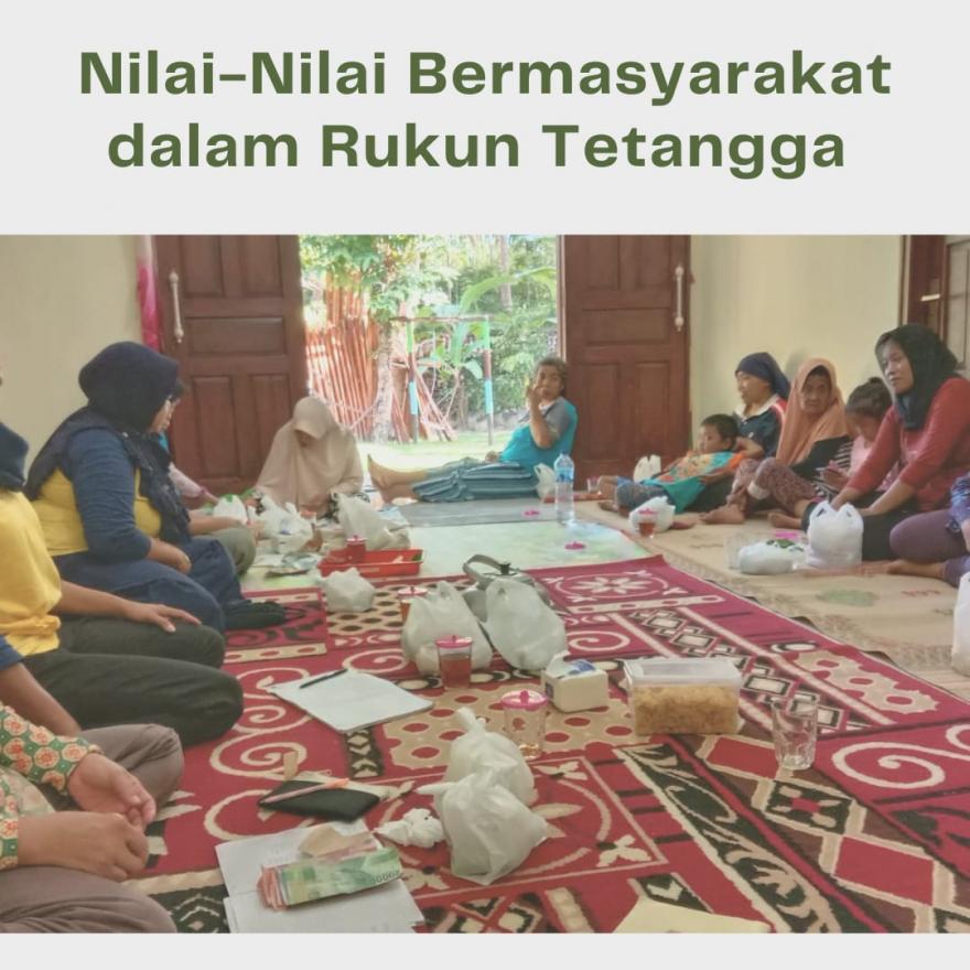 Nilai-Nilai Bermasyarakat dalam Rukun Tetangga